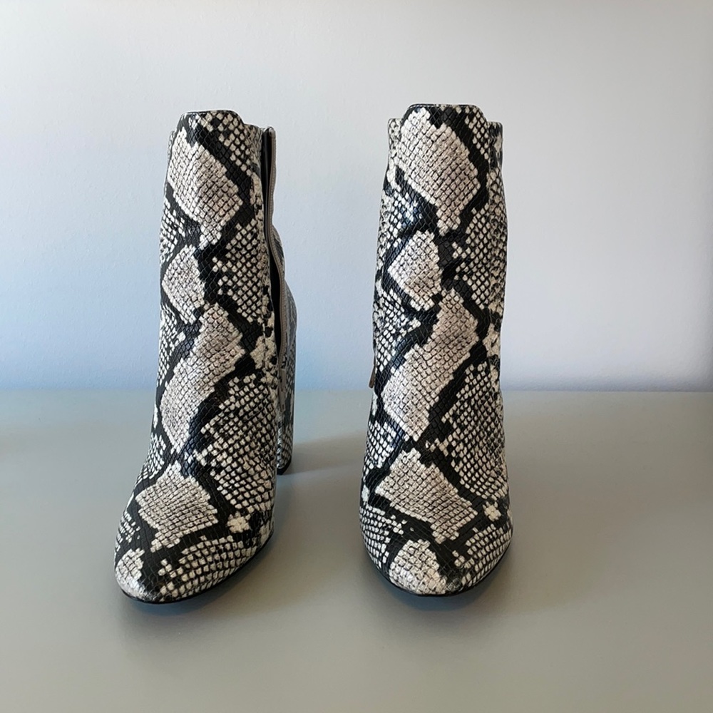 Aldo Snakeskin Booties